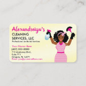 Professionele schoonmaak/Janitorial Housekeeping S Visitekaartje (Voorkant)