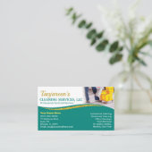 Professionele schoonmaak/Janitorial Housekeeping S Visitekaartje (Staand voorkant)