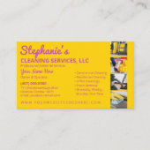 Professionele schoonmaak/Janitorial Housekeeping S Visitekaartje (Voorkant)