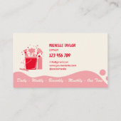 Professionele schoonmaak van huizen en Kantoor Visitekaartje (Achterkant)