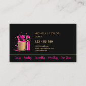 Professionele schoonmaak van huizen en Kantoor Visitekaartje (Achterkant)