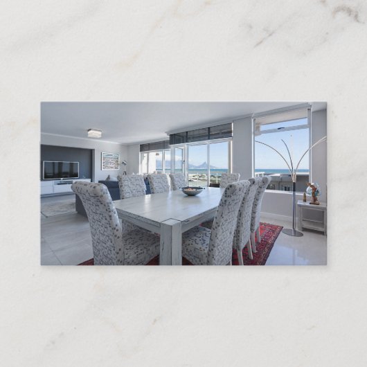 Professionele schoonmaak van huizen Home Cleaner Visitekaartje (Voorkant)