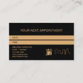 Professionele schoonmaakbeurten Residential Commer Visitekaartje (Achterkant)