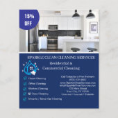 Professionele Schoonmaakdienst | Aangepaste Zakeli Flyer (Voorkant)
