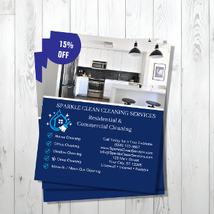 Professionele Schoonmaakdienst Aangepaste Zakeli Flyer