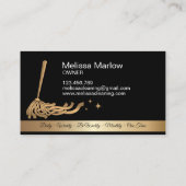 Professionele schoonmaakdiensten Maid Cleaning Hou Visitekaartje (Achterkant)