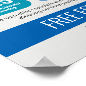 Professionele schoonmaakdiensten voor zwembaden poster (Hoek)