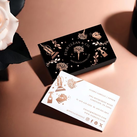 Professionele Schoonmaakmiddelen en -hulpmiddelen  Visitekaartje