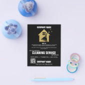Professionele schoonmaakservice | Aangepast bedrij Flyer (Enkel)