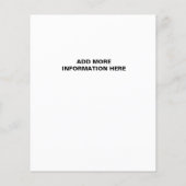 Professionele schoonmaakservice | Aangepast bedrij Flyer (Achterkant)