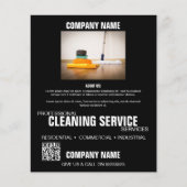 Professionele schoonmaakservice | Aangepast bedrij Flyer (Voorkant)