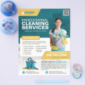Professionele schoonmaakservice Bedrijf Flyer (Enkel)