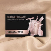 Professionele schoonmaakservice Roos Gold Visitekaartje