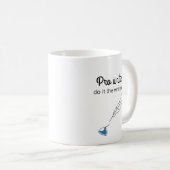 Professionele schrijvers doen het op de schrijfman koffiemok (Voorkant rechts)