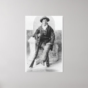 Professionele Scout Calamity Jane 1895 Canvas Afdruk