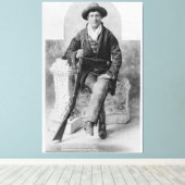 Professionele Scout Calamity Jane 1895 Canvas Afdruk (Insitu (Houten vloer))