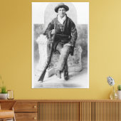 Professionele Scout Calamity Jane 1895 Canvas Afdruk (Insitu (Woonkamer))
