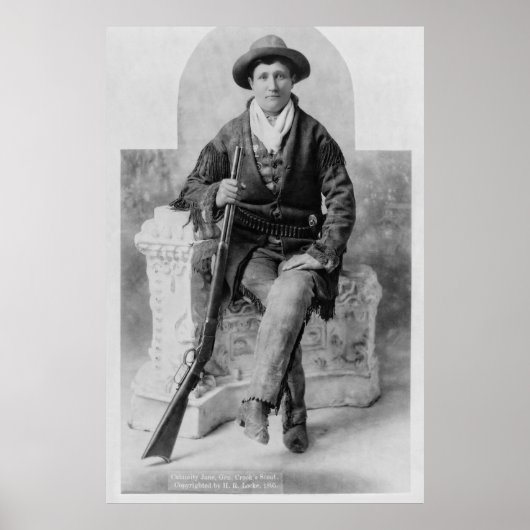 Professionele Scout Calamity Jane 1895 Poster (Voorkant)