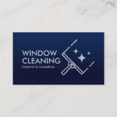 Professionele services voor het schoonmaken van ve visitekaartje (Voorkant)