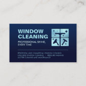 Professionele services voor het schoonmaken van ve visitekaartje (Voorkant)