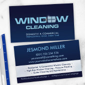 Professionele services voor het schoonmaken van ve visitekaartje