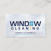 Professionele services voor het schoonmaken van ve visitekaartje (Voorkant)