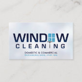 Professionele services voor het schoonmaken van ve visitekaartje (Voorkant)