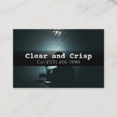 Professionele services voor videoproductie visitekaartje (Voorkant)