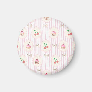 Professionele Shabby chic Zoete vruchten Roze stre Magneet