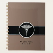 Professionele Silver Medical Caduceus