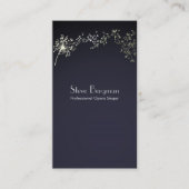 Professionele Singer Opera Teacher School Studio Visitekaartje (Voorkant)