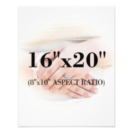 Professionele Sjabloon 16 x 20 Satin Foto Prints Foto Afdruk