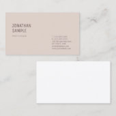 Professionele Sjabloon modern elegant stijlvol des Visitekaartje (Voorkant / Achterkant)