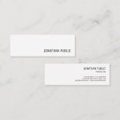 Professionele Sjabloon - uiterst modern Mini Visitekaartje (Voorkant / Achterkant)