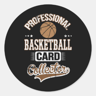 Professionele Sketll Kaart Verzamelaar Show Sport  Ronde Sticker