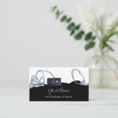 Professionele slaapapnea visitekaartje (Staand voorkant)