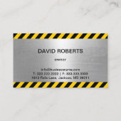 Professionele sleepdienst visitekaartje (Achterkant)