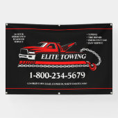 Professionele Sleepwagen Service Spandoek (Horizontaal)