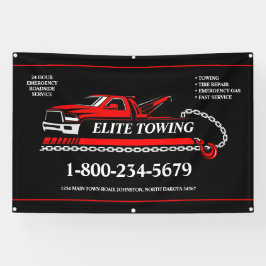 Professionele Sleepwagen Service Spandoek