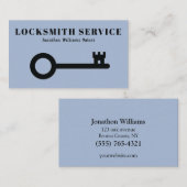 Professionele slotenmaker service visitekaartje (Voorkant / Achterkant)