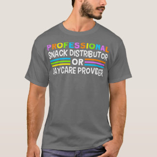 Professionele snackdistributeur voor dagzorg Kinde T-shirt