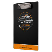 Professionele sneeuwverwijdering, sneeuwploegbedri klembord (Links)