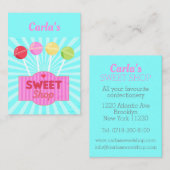 Professionele snoepwinkel Sweet Shop Snoep Store Visitekaartje (Voorkant / Achterkant)