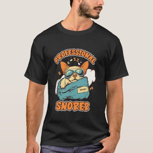 PROFESSIONELE SNURKER T-SHIRT (Voorkant)