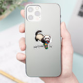 Professionele Sokken Dief Sticker (Telefoon)