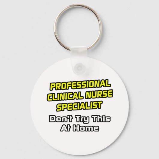 Professionele specialist in klinische verpleegkund sleutelhanger (Voorkant)