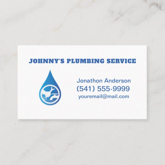 Professionele stekker visitekaartje (Voorkant)