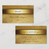 Professionele stijllijst | Classy Elegant Visitekaartje (Voorkant / Achterkant)