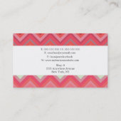 Professionele stijlvolle Mode Visitekaartjes (Achterkant)