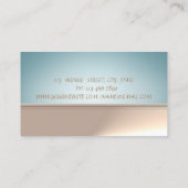 Professionele stijlvolle, stijlvolle, grafische Lo Visitekaartje (Achterkant)